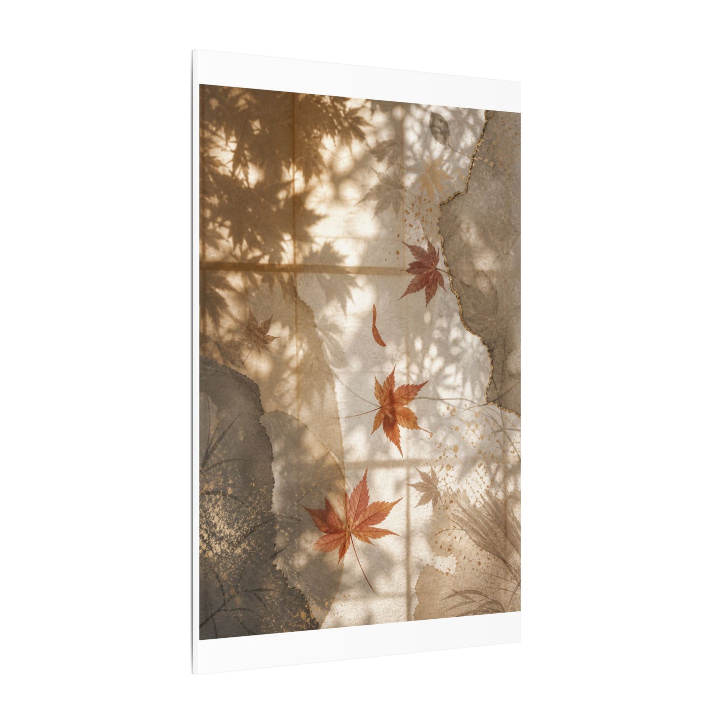 Datsuzoku Shoji Screen Canvas Art - Japandi Japanese Pattern
