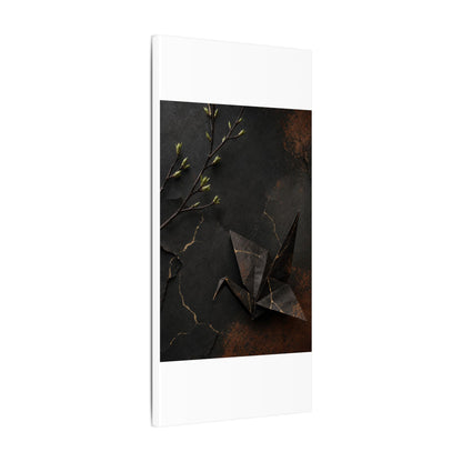 Paper Fold Canvas Art | Spring Kintsugi Broken Beauty Art