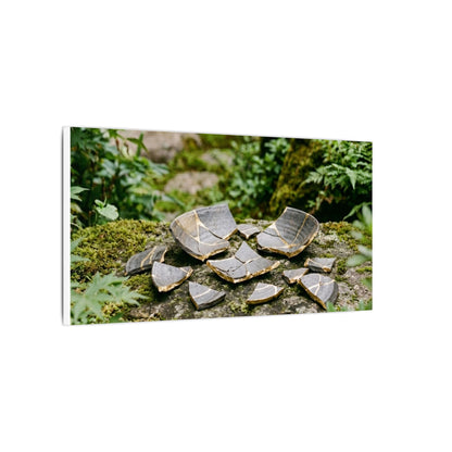 Summer Broken Pottery Gold Repair Canvas Art | Resilient Decor