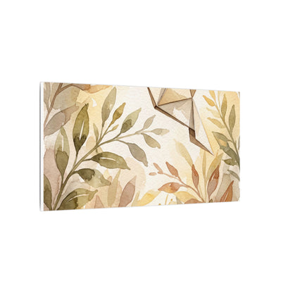 Fukinsei Paper Fold Canvas Art - Japandi Watercolor