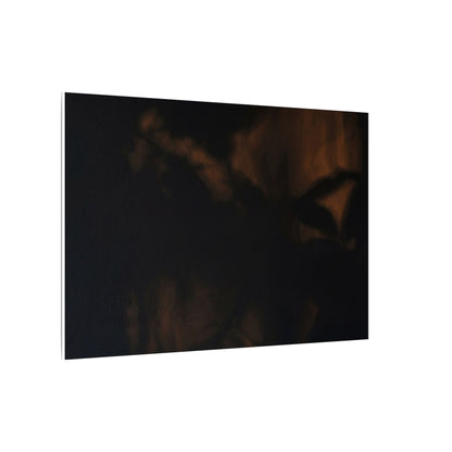Shadow Play Summer Canvas Art | Dark Japandi Sophisticated Design