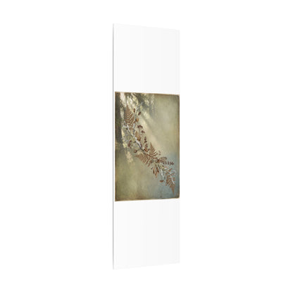 Winter Dried Flowers Forest Whimsy Canvas Art | Earthy Decor
