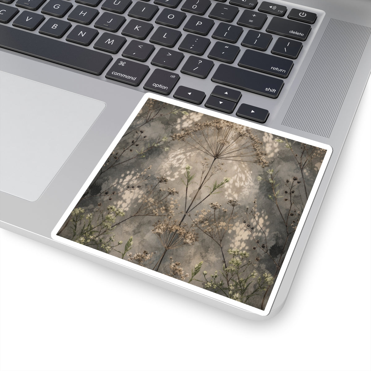 Dried Flowers Sticker | Spring Japandi Japanese Pattern Art