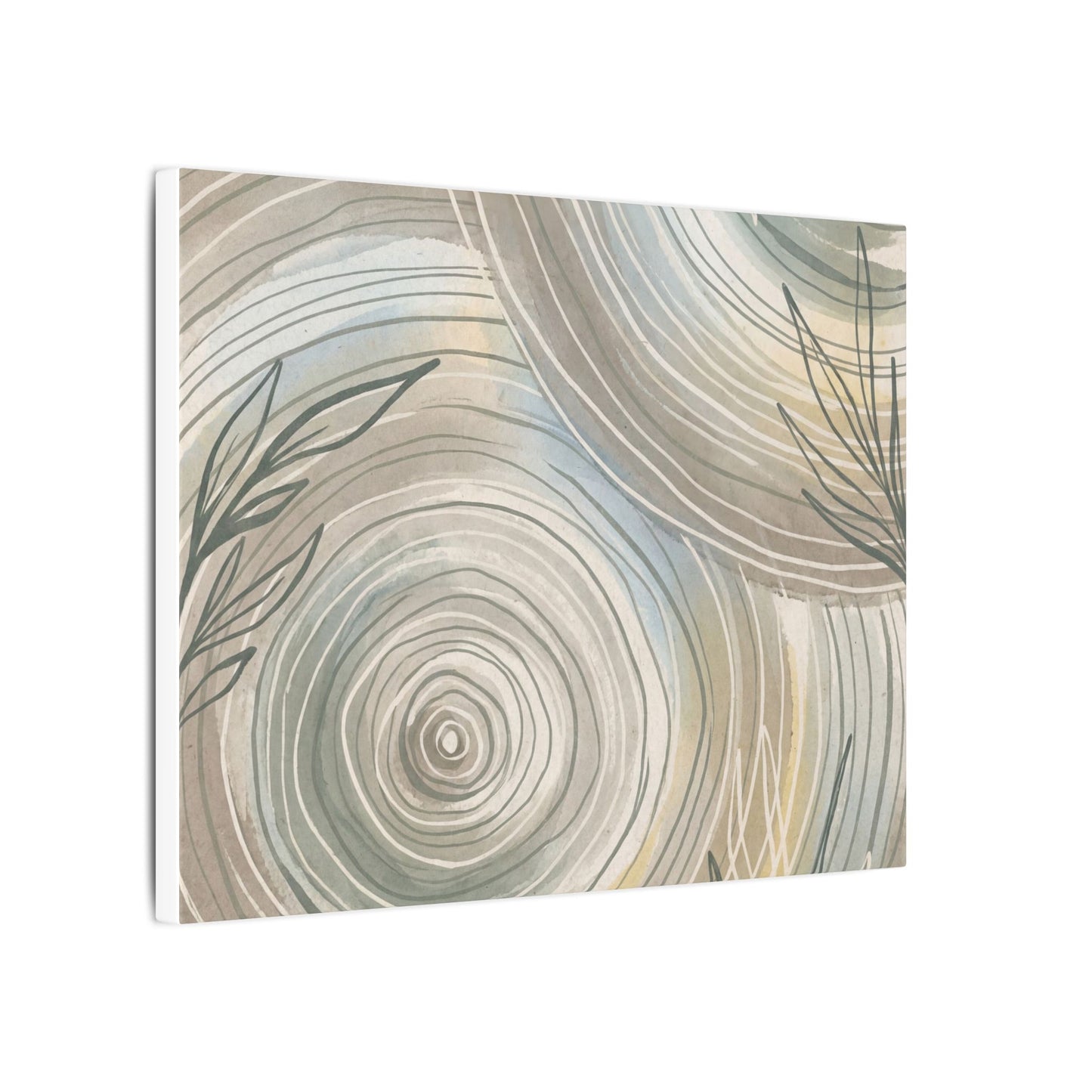 Kanso Water Ripple Canvas Art - Japandi Minimal Line