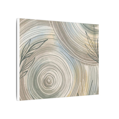 Kanso Water Ripple Canvas Art - Japandi Minimal Line