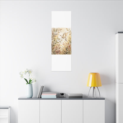 Fukinsei Paper Fold Canvas Art - Japandi Watercolor