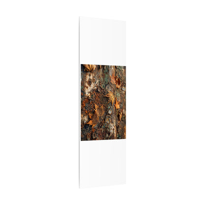 Rust Patina Canvas Art | Autumn Japandi Texture Art