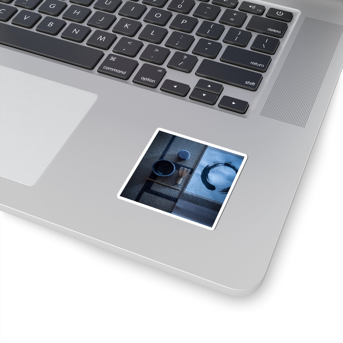 Tea Ceremony Winter Sticker | Zen Calm Design