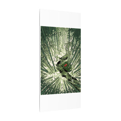Peaceful Bamboo Grove Canvas Art - Ukiyo E Inspired Zen