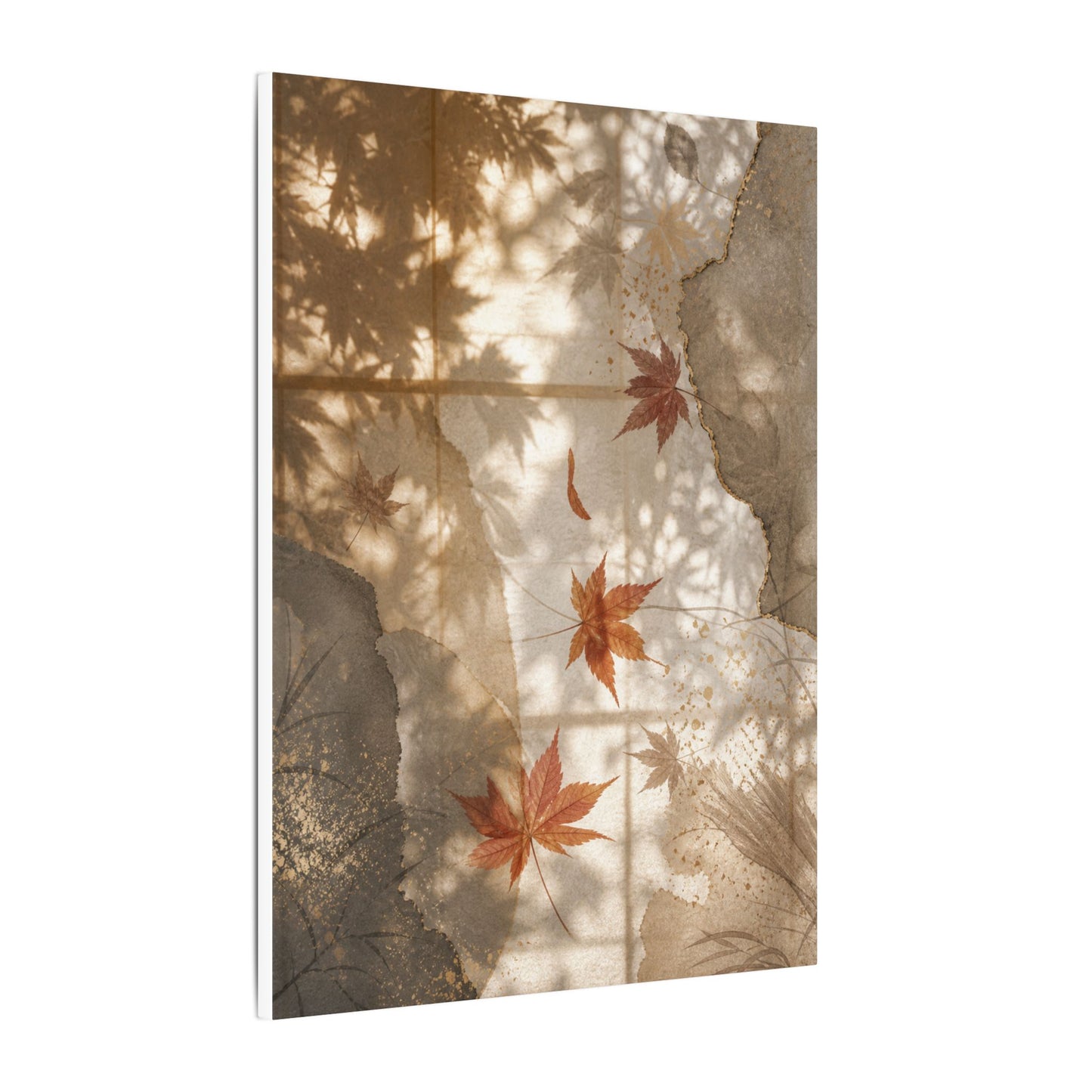 Datsuzoku Shoji Screen Canvas Art - Japandi Japanese Pattern