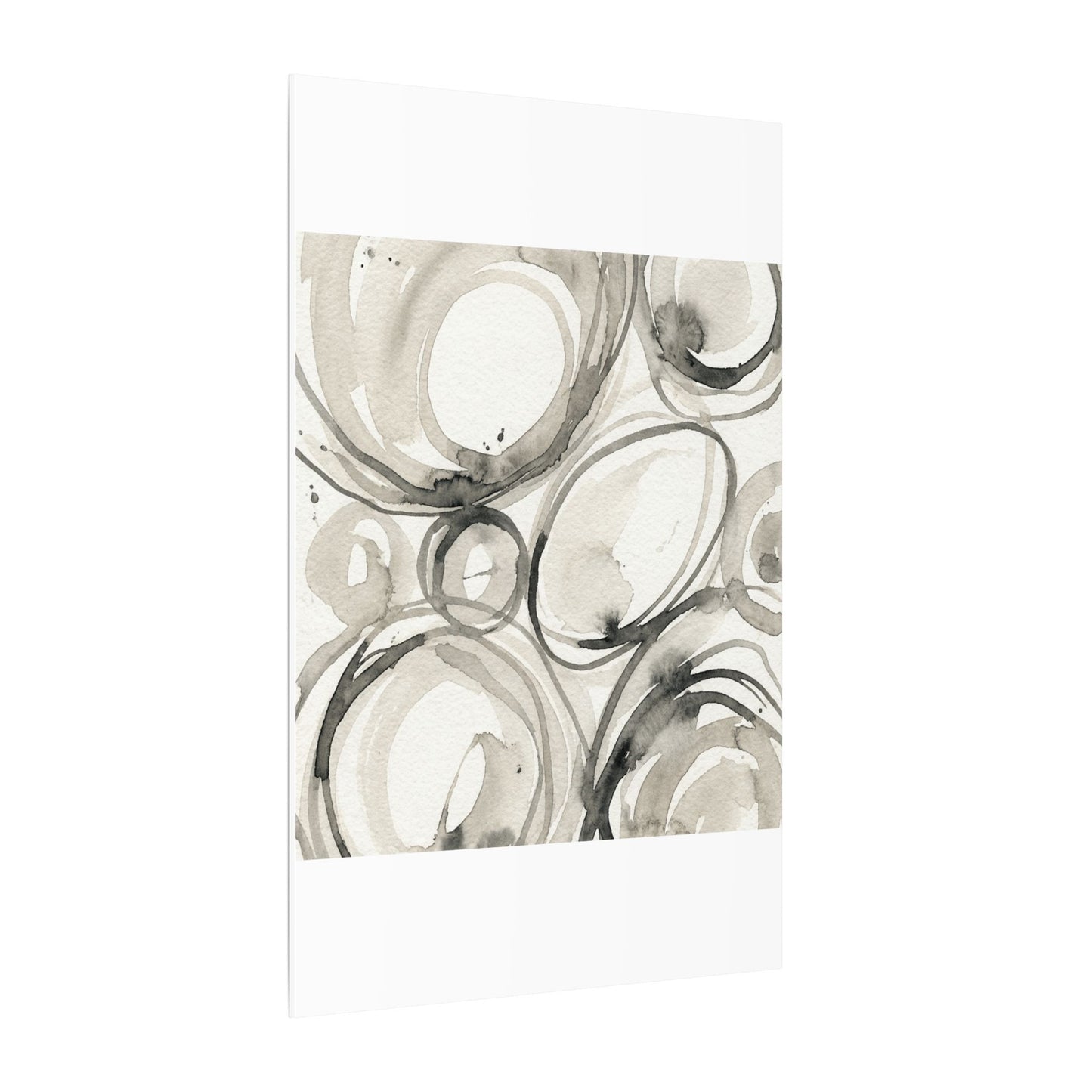 Handcrafted Feel Japandi Watercolor Canvas Art