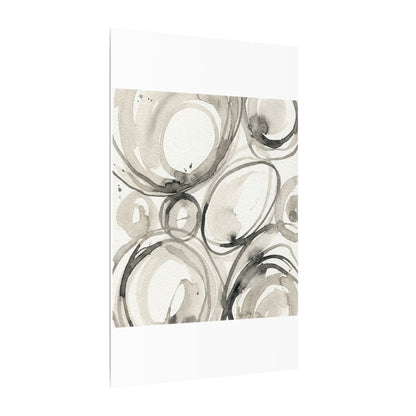 Handcrafted Feel Japandi Watercolor Canvas Art