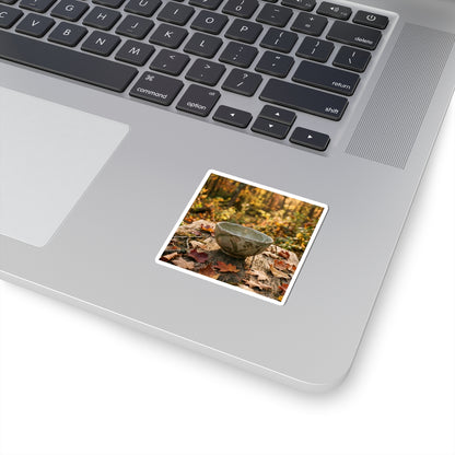 Golden Hour Ceramic Bowl Sticker - Japandi Fukinsei