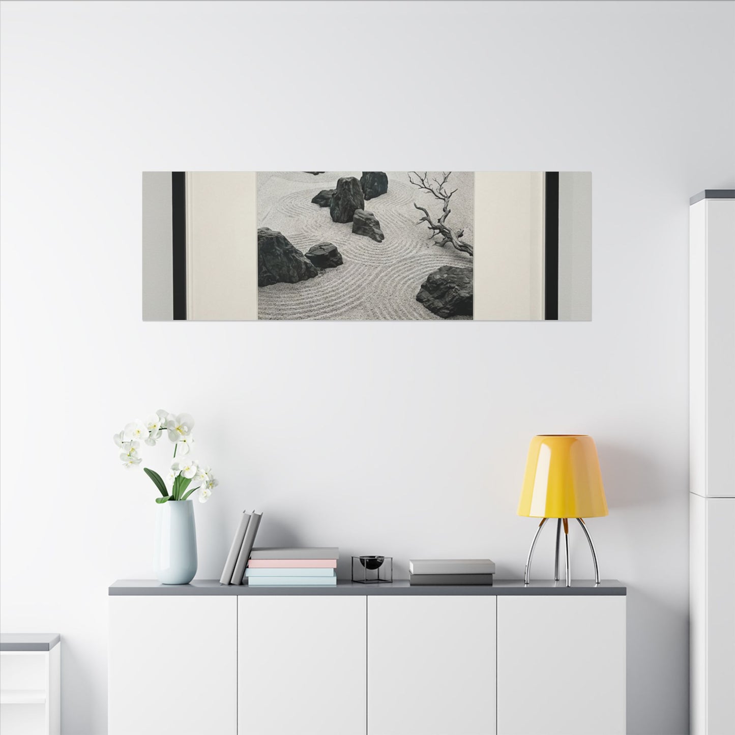Karesansui Dry Zen Karesansui Canvas Art