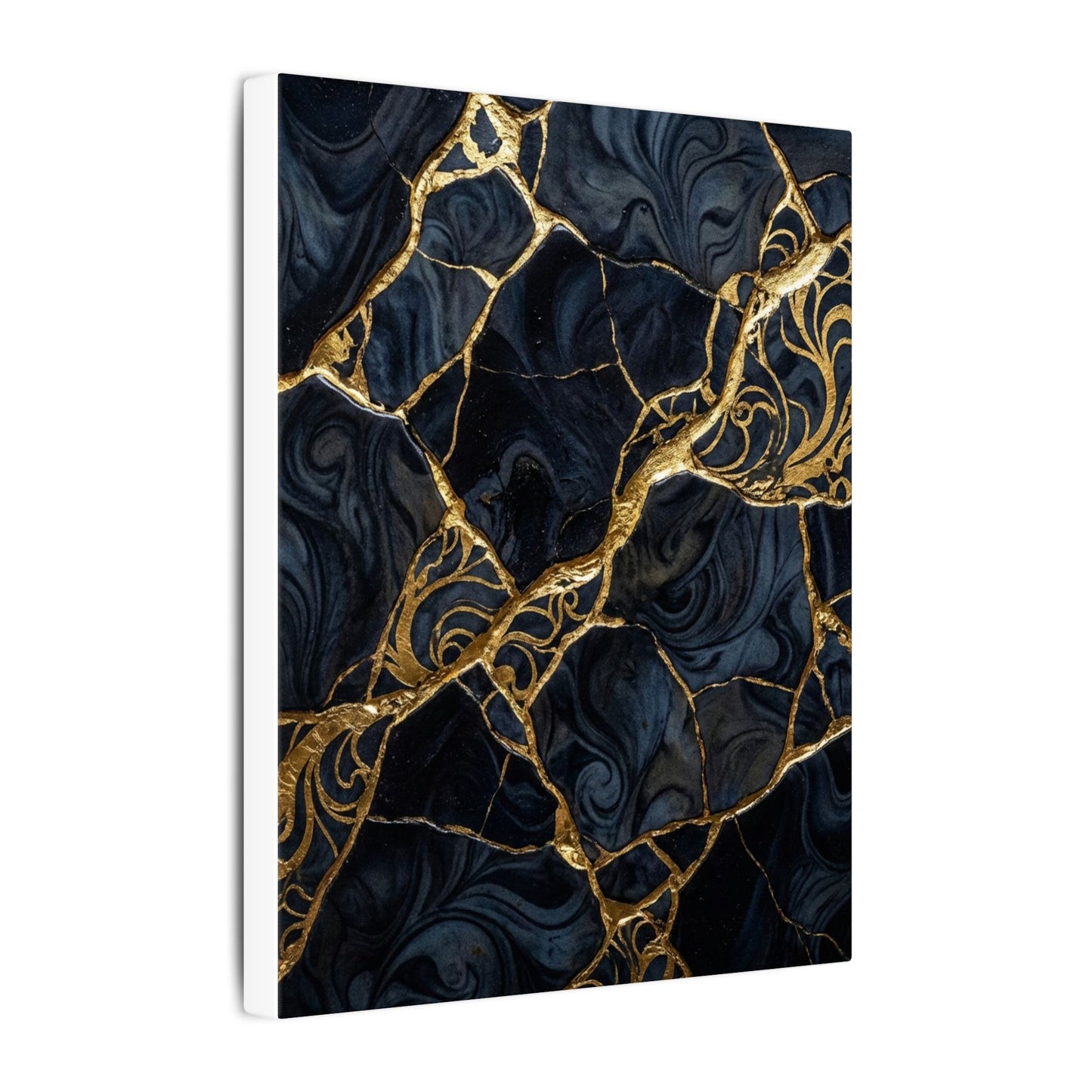 Kintsugi Gold Vein Canvas Art