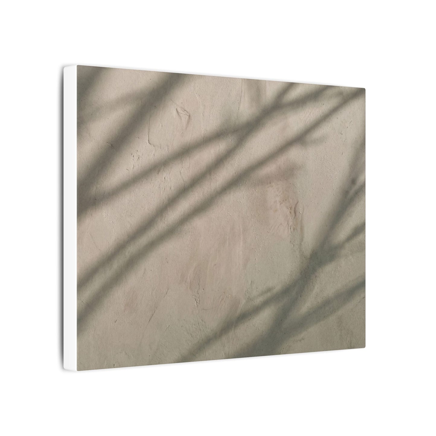 Shadow Play Japanese Pattern Canvas Art | Warm Japandi Art