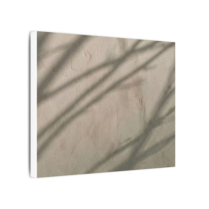 Shadow Play Japanese Pattern Canvas Art | Warm Japandi Art