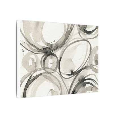 Handcrafted Feel Japandi Watercolor Canvas Art