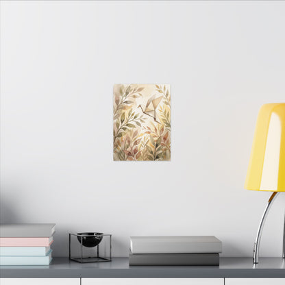 Fukinsei Paper Fold Canvas Art - Japandi Watercolor