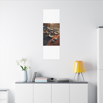 Spring Broken Pottery Gold Vein Canvas Art | Philosophical Decor