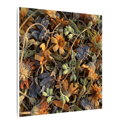 Spring Dried Flowers Japanese Pattern Canvas Art | Warm Decor