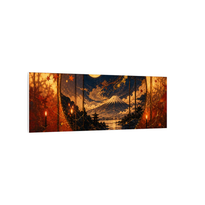 Beautiful Shoji Screen Canvas Art - Gold Vein Kintsugi