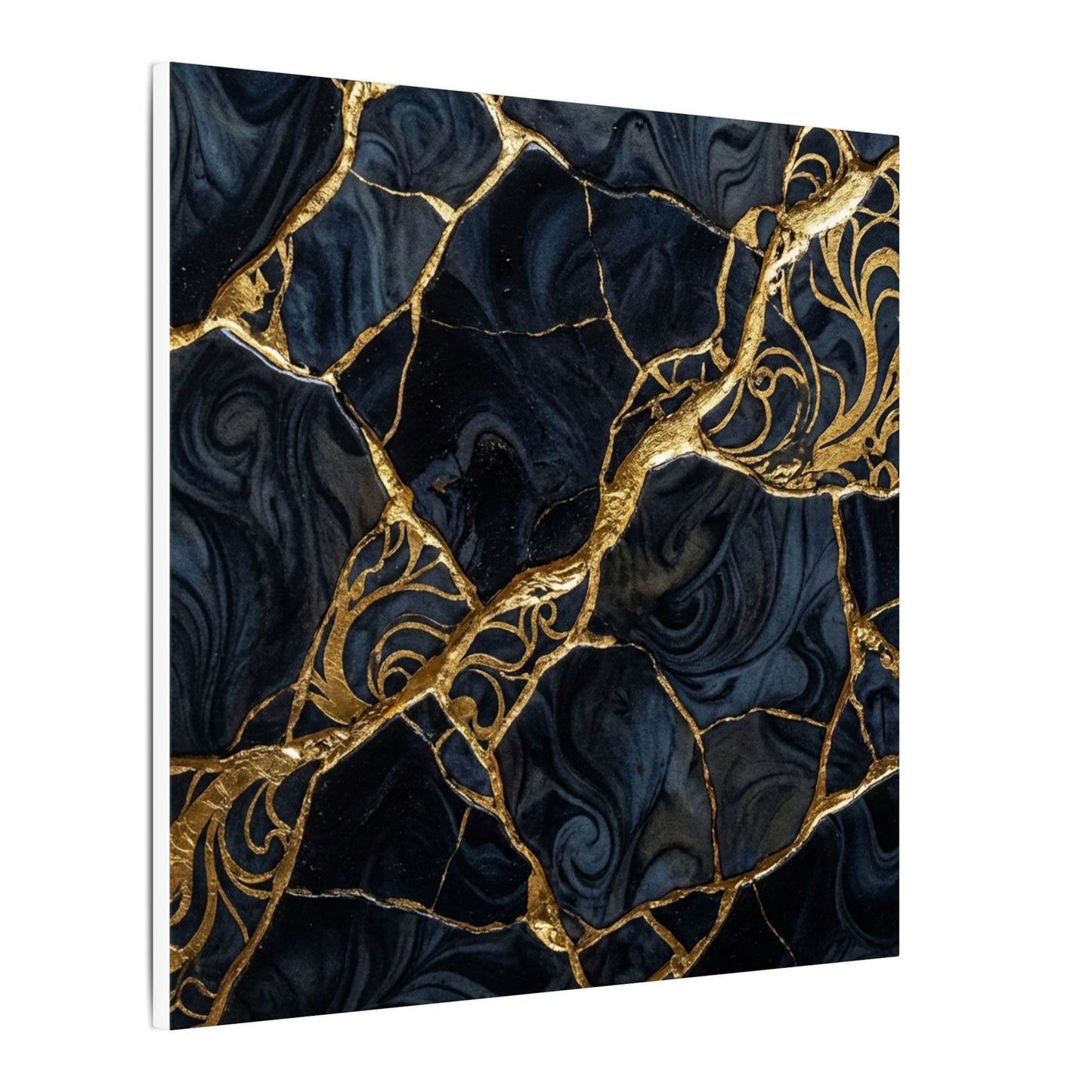 Kintsugi Gold Vein Canvas Art