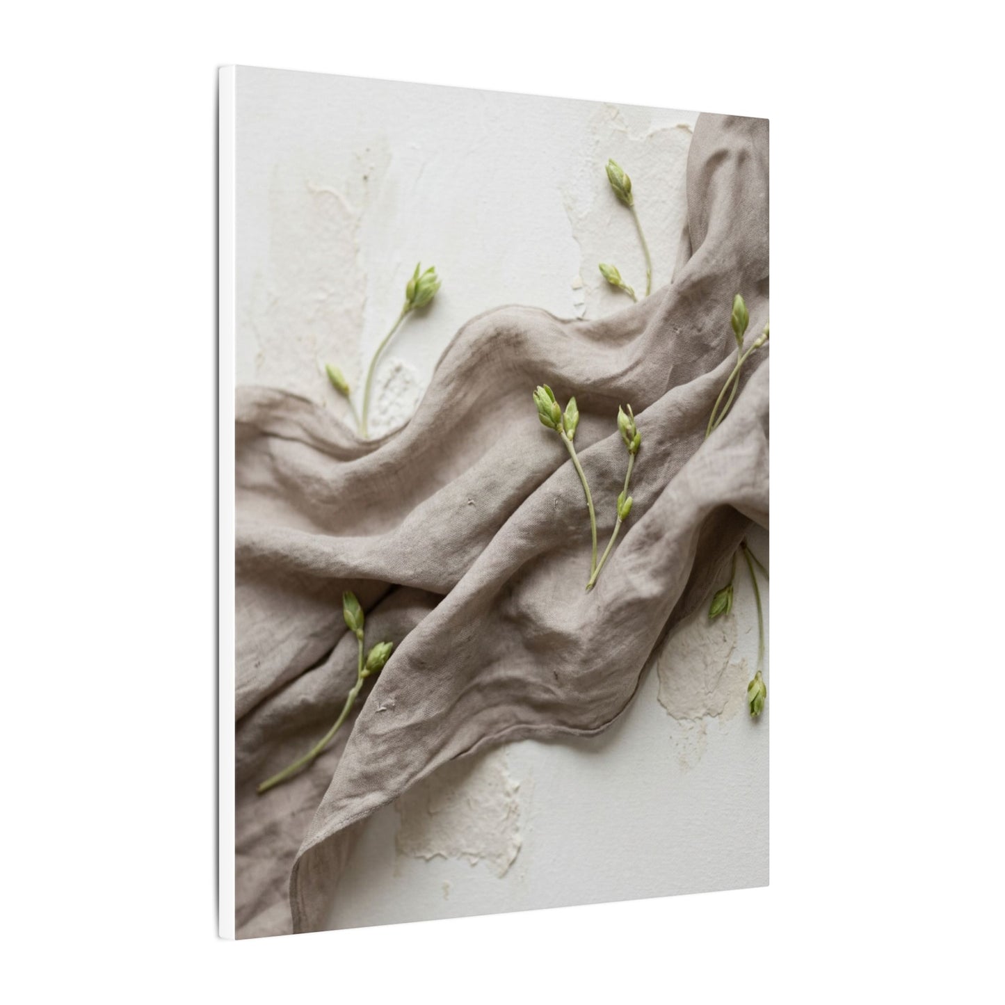 Overcast Silk Drape Canvas Art - Japandi Ma