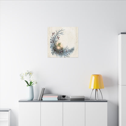 Winter Shoji Screen Forest Whimsy Canvas Art | Enchanting Decor