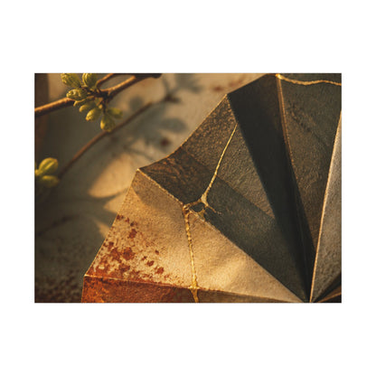Ma Paper Fold Canvas Art - Kintsugi Broken Beauty