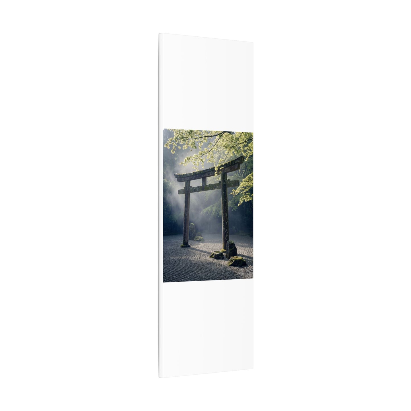 Torii Gate Canvas Art | Spring Zen Karesansui Art