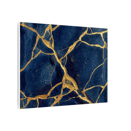 Kintsugi Crackle Canvas Art