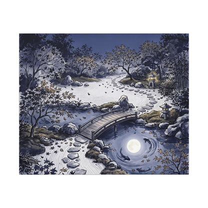 Torii Gate Enso Canvas Art | Contemplative Zen Art