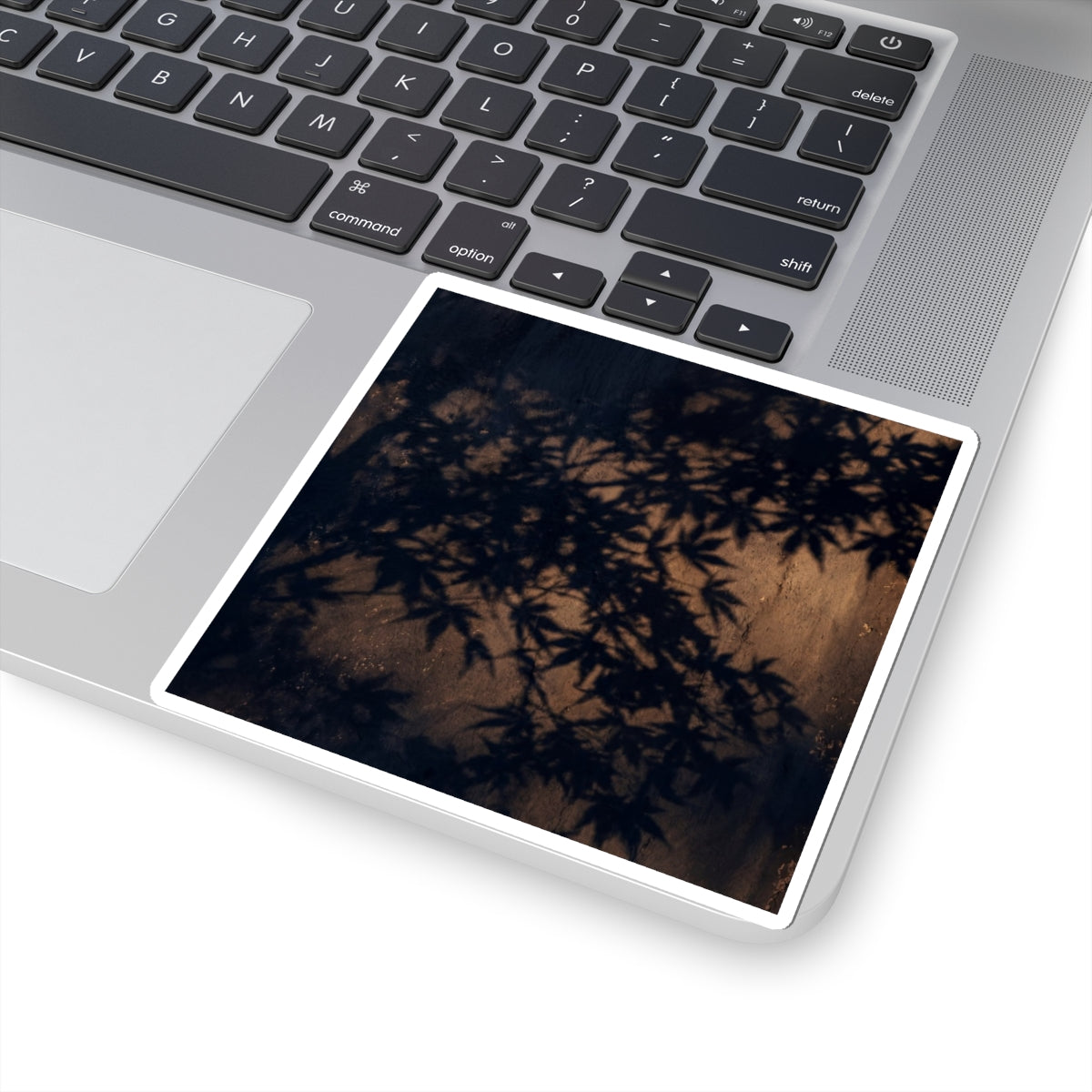 Shadow Play Sticker | Autumn Dark Japandi Shadow Zen Art