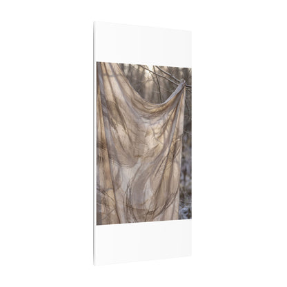 Ma Silk Drape Canvas Art - Japandi Japanese Pattern