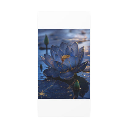 Kintsugi Lotus Flower in Dawn | Broken Beauty Canvas Art