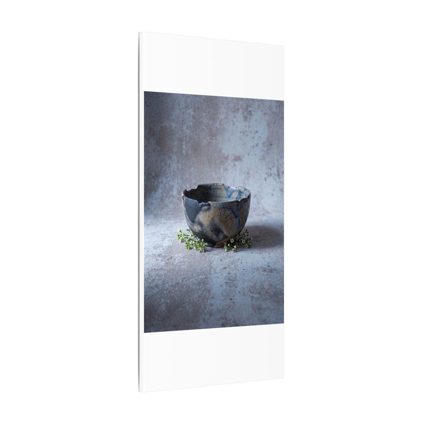 Ceramic Bowl Spring Canvas Art | Japandi Warm Design