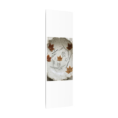 Ceramic Bowl Autumn Canvas Art | Japandi Elegant Design