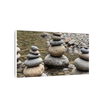 Bamboo Grove Winter Canvas Art | Zen Serene Design