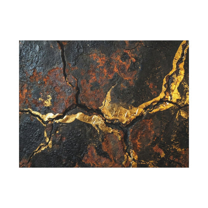 Kintsugi Broken Beauty Canvas Art