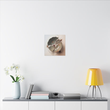 Dawn Ceramic Bowl Canvas Art - Japandi Fukinsei