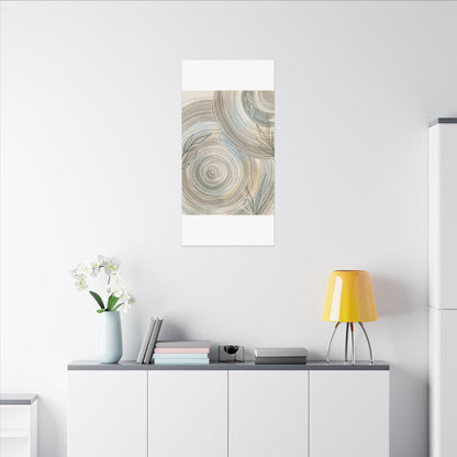 Kanso Water Ripple Canvas Art - Japandi Minimal Line