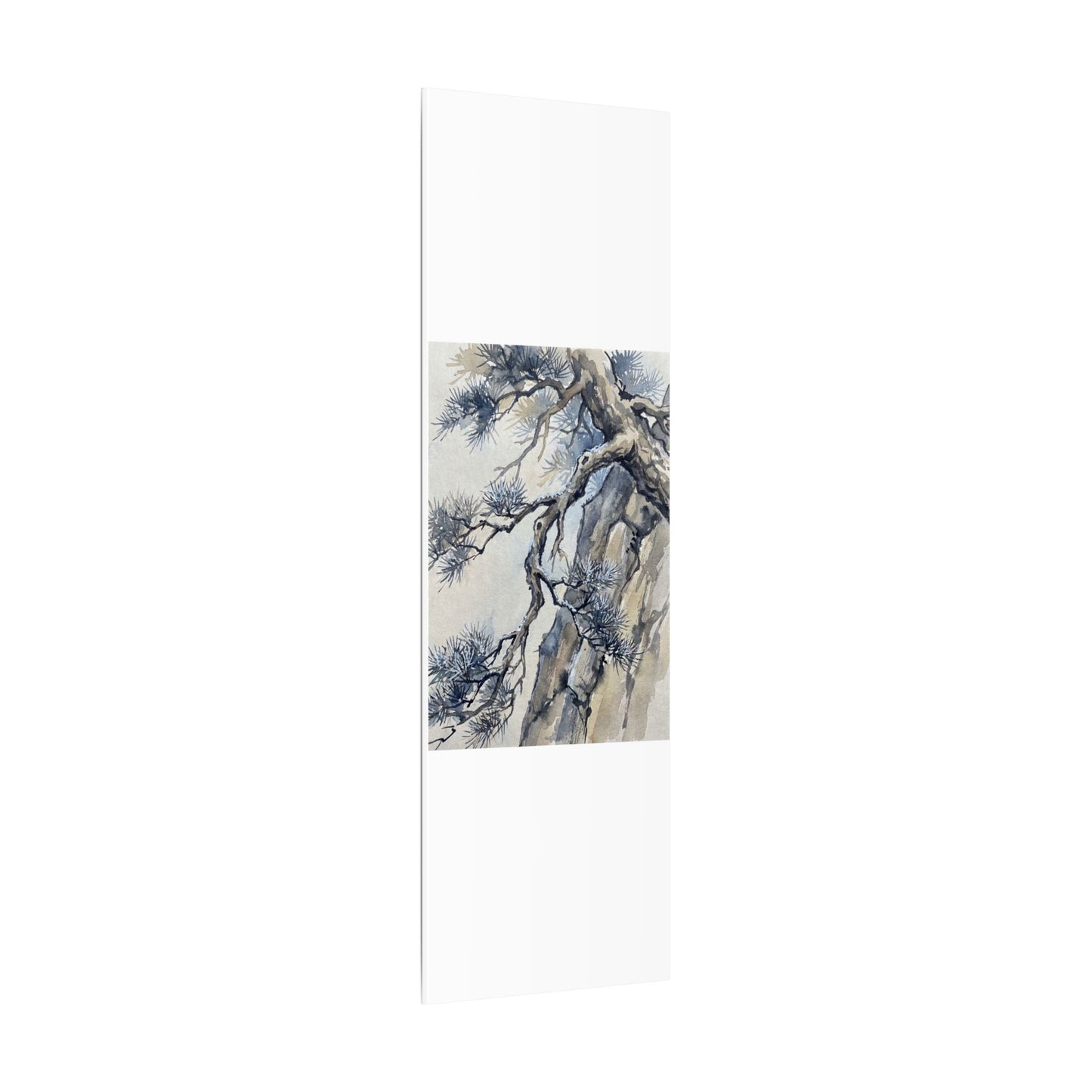 Moonlight Pine Tree Canvas Art - Japandi Seijaku