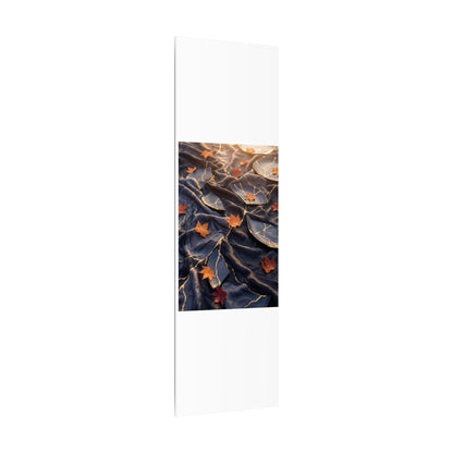 Golden Hour Silk Drape Canvas Art - Kintsugi Shibui