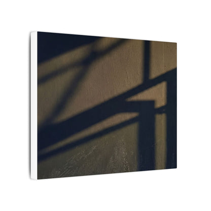 Sophisticated Shadow Play Canvas Art - Moody Minimal Dark Japandi