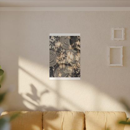 Healing Water Ripple Canvas Art - Gold Vein Kintsugi