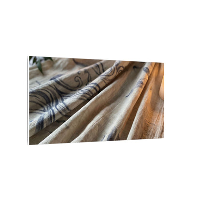 Fukinsei Silk Drape Canvas Art - Japandi Japanese Pattern