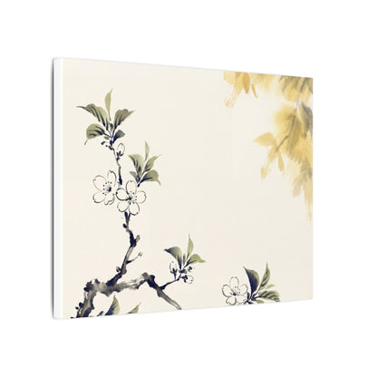 Kanso Cherry Blossom Canvas Art - Zen Sumi E