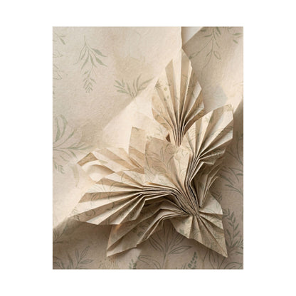 Dawn Paper Fold Wall Art Print - Japandi Fukinsei