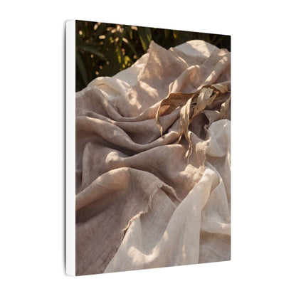 Silk Drape Summer Canvas Art | Japandi Neutral Design